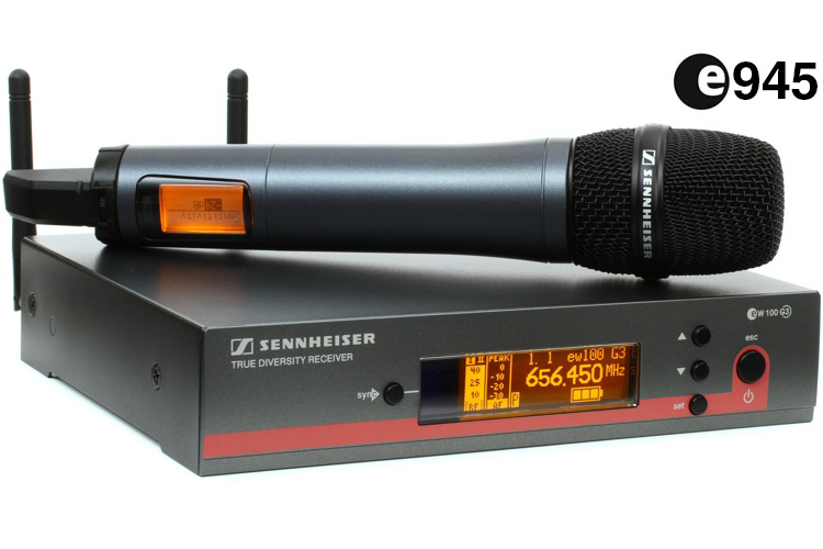 schreeuw Banzai koppel Draadloze zangmicrofoon Sennheiser EW100-945 G3 - Draadloos Zingen