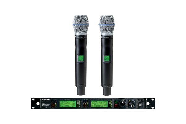 Shure UHF-R draadloze zangmicrofoon huren