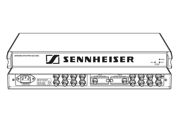 Sennheiser ASA 3000 antennesplitter huren